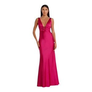 Mac Duggal Pink Maxi Dress